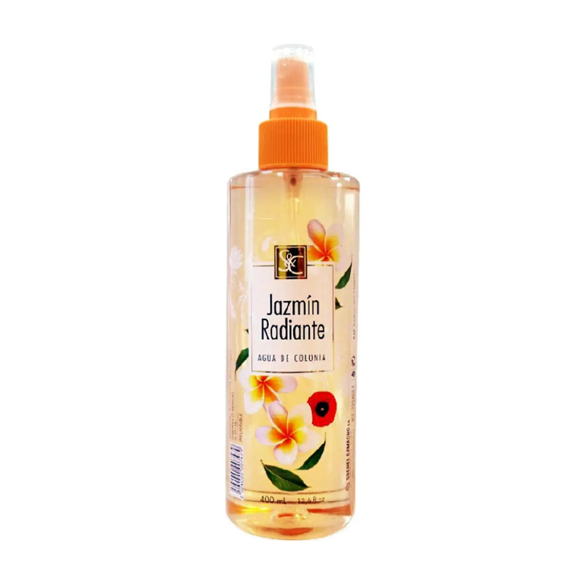 Agua de colonia para mujeres Jazmín Radiante S&C (400 ml)