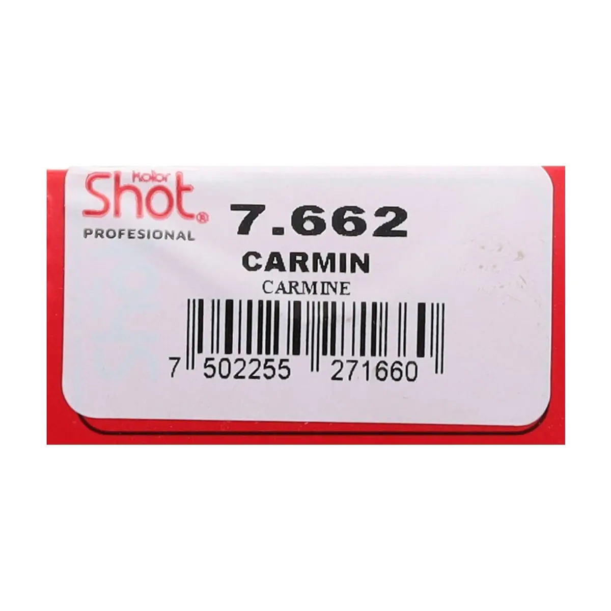Tinte en crema carmín Kolor Shot 7.662 (90 g / 3.17 oz) - Thumbnail 4