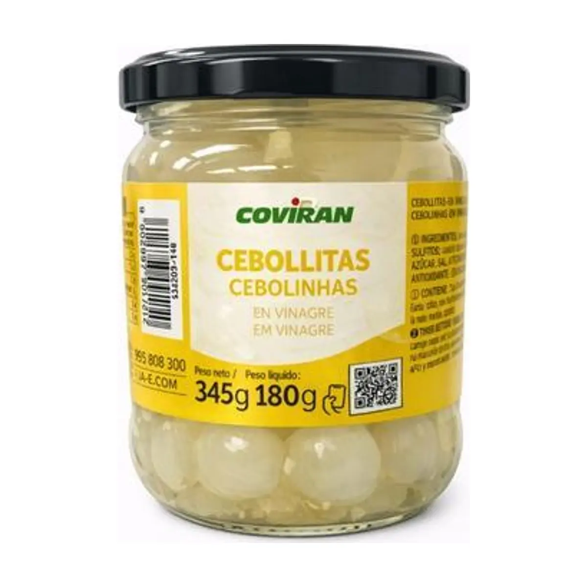 Cebollitas en Vinagre (345g) COVIRAN