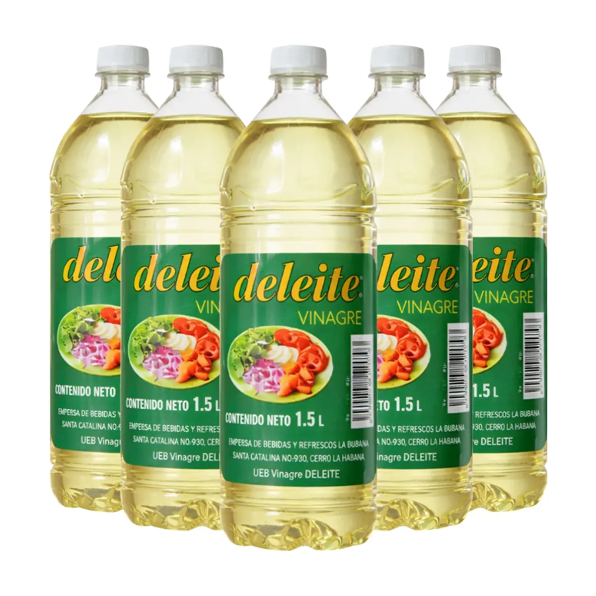 Vinagre Deleite (5 x 1.5 L)