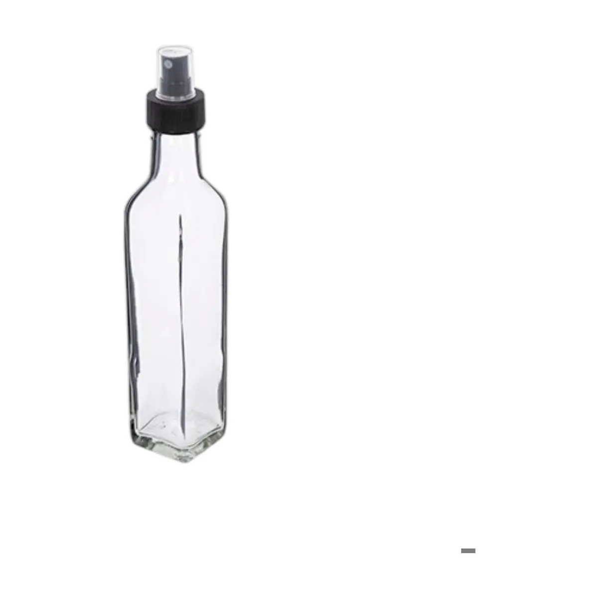 Botella de cristal cuadrada con pulverizador 250 ml Alessandro