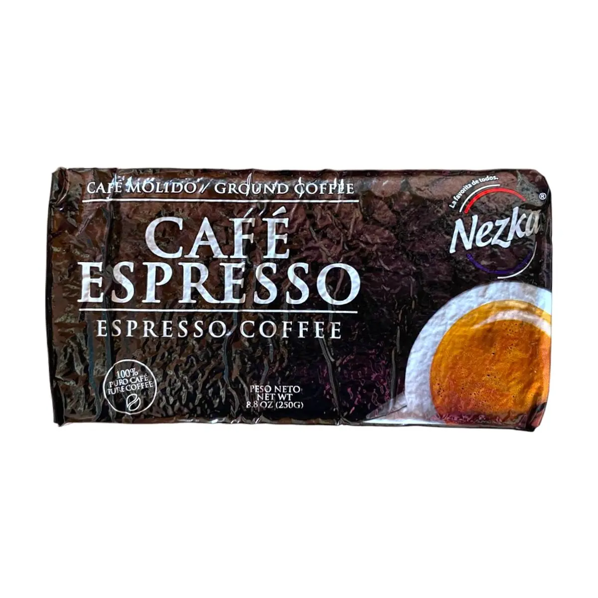 Café espresso tostado medio Nezka (250 g / 8.8 oz)