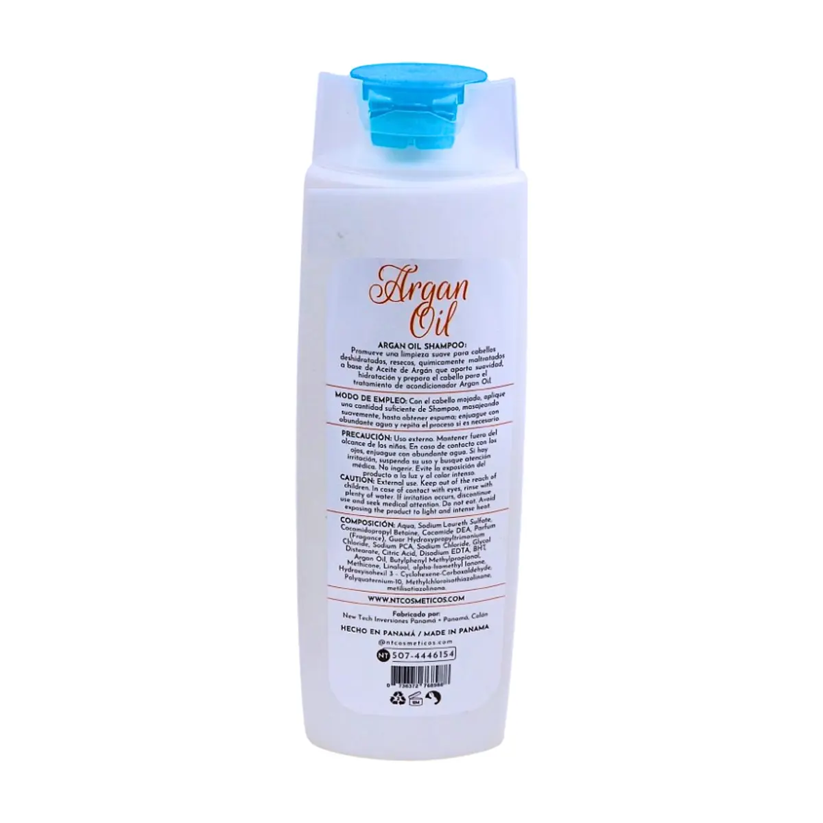 Champú brasileño a base de aceite de argan sin sal NT (300 ml / 10.58 fl.oz) - Thumbnail 3