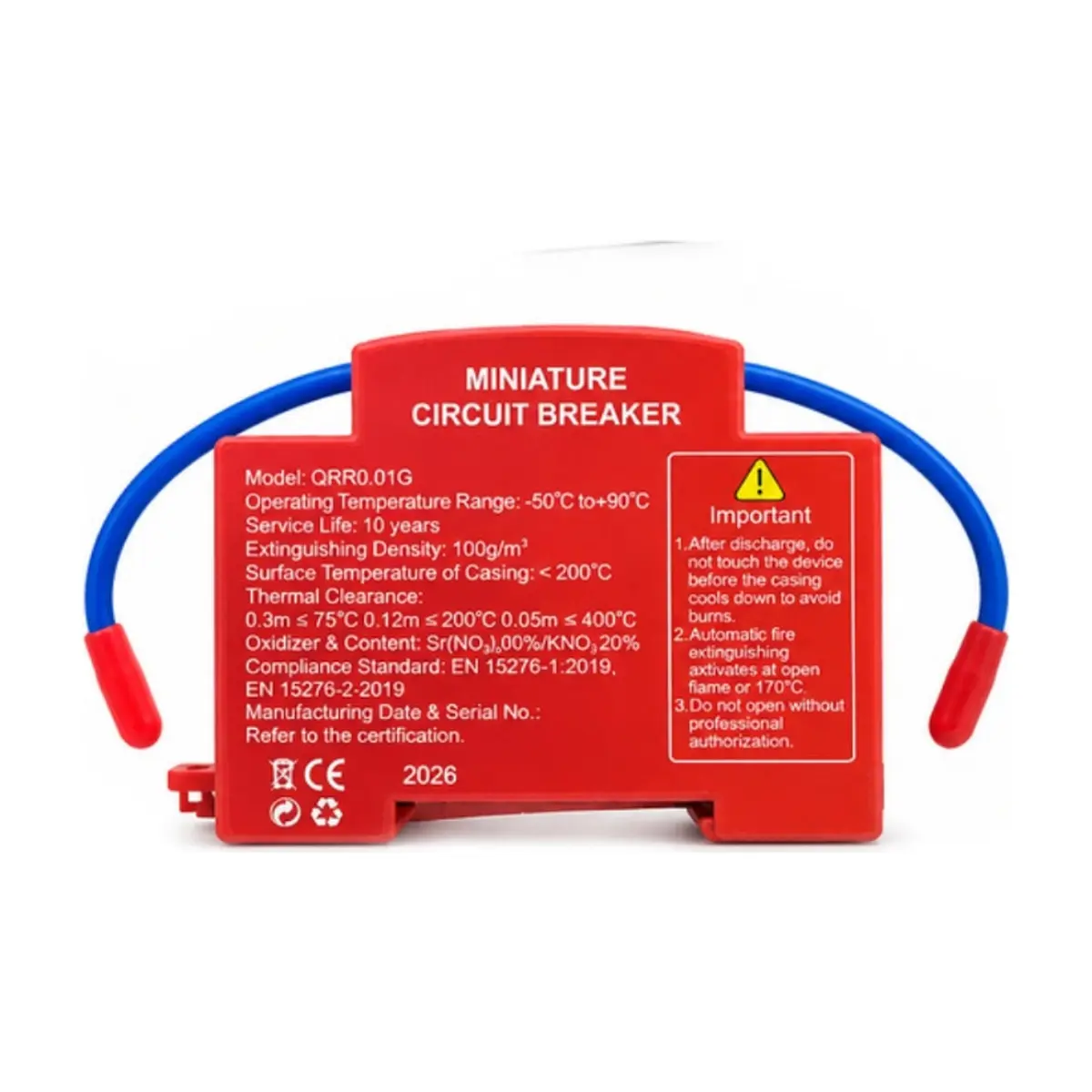 Interruptor automático en miniatura 3M QRRO 01G - Miniatura 2