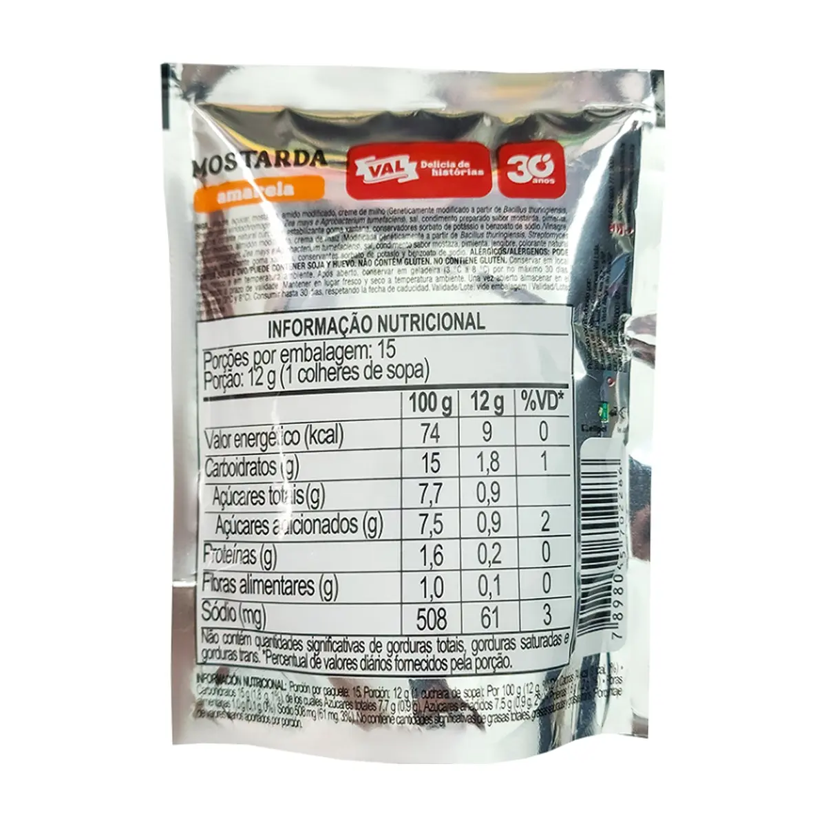 Mostaza amarilla (5 x 180g / 6.35 oz) - Thumbnail 3