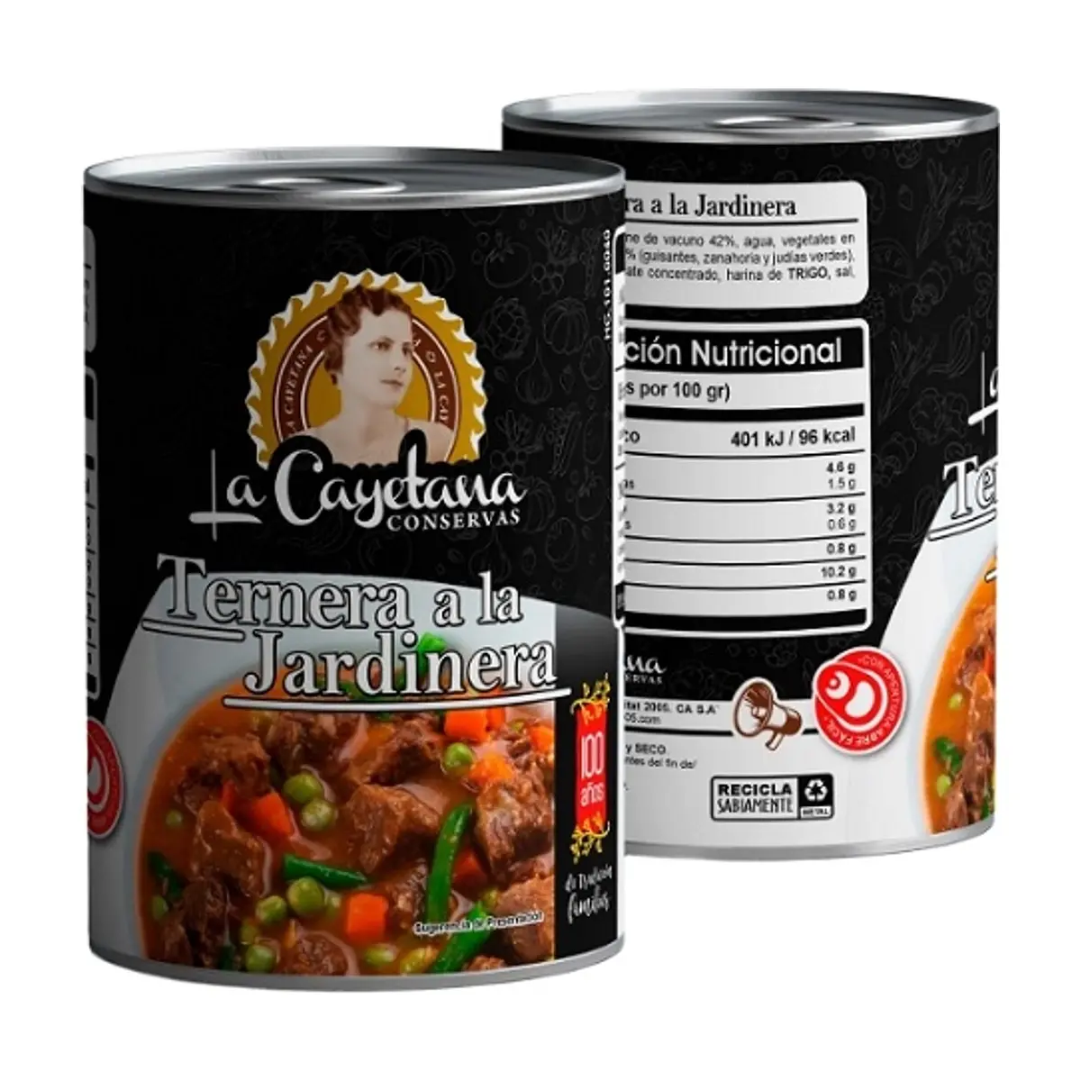 LA CAYETANA Beef Stew Style (415 gr)