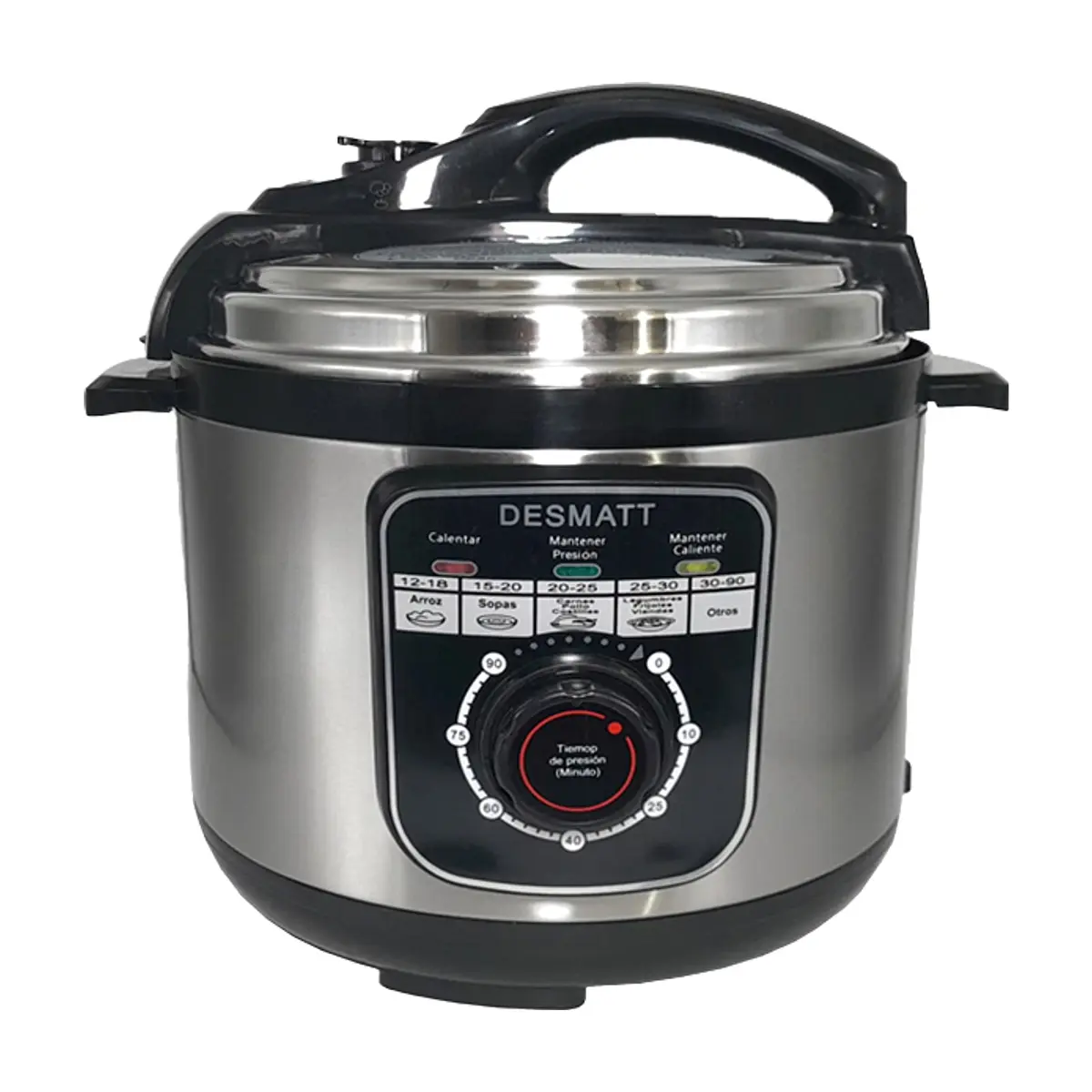 Olla de presión eléctrica -reina- 5 L Desmatt KPC-050 - Miniatura 1