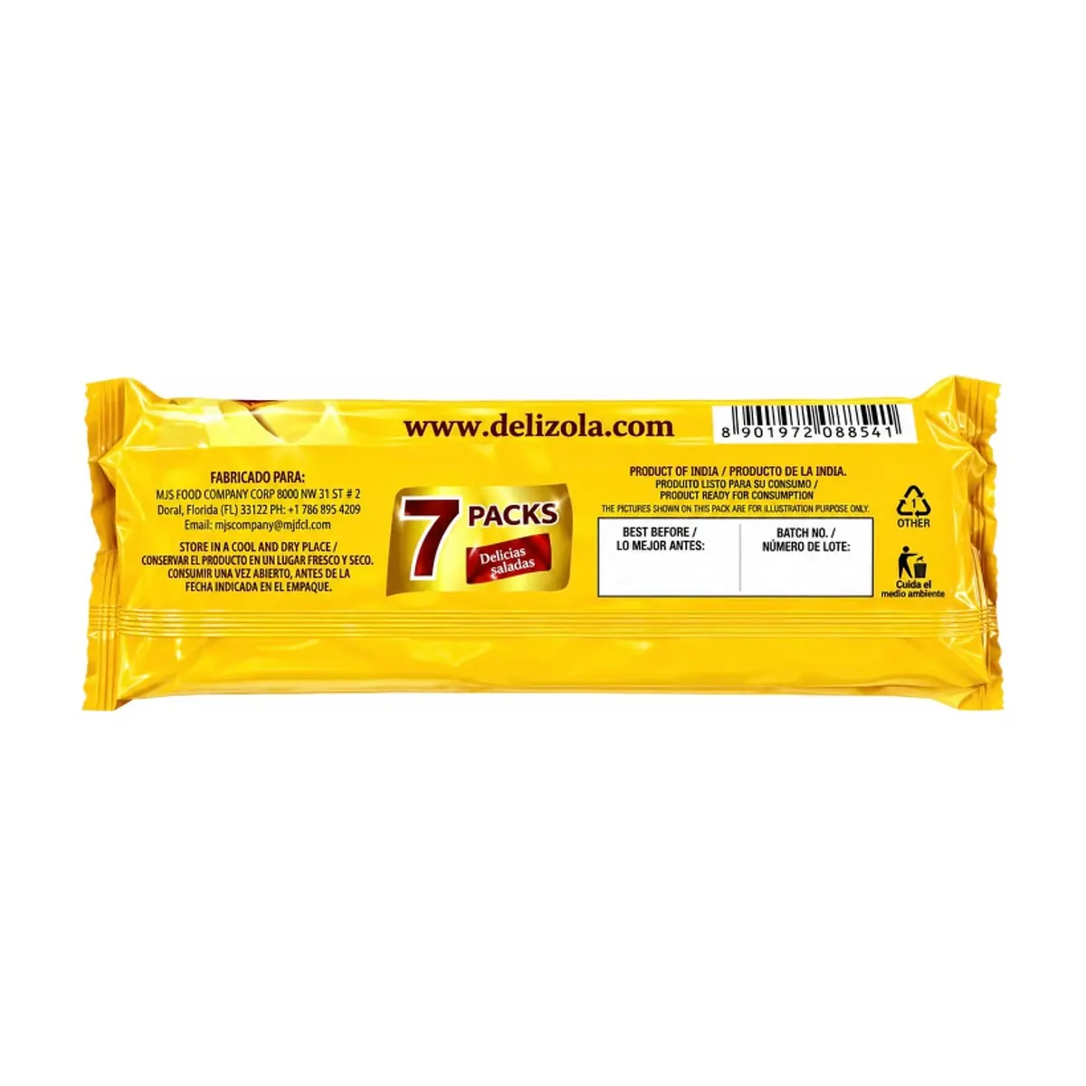 Galletas de queso tipo crackers Delizola (455 g / 1 lb) - Miniatura 4