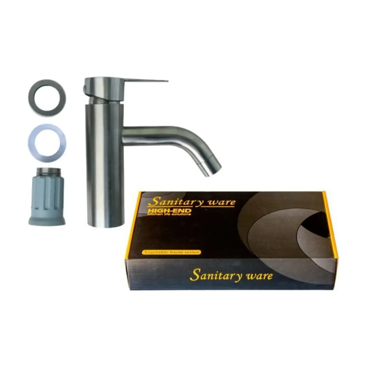 Llave de agua para lavamanos frío y caliente P53 - Thumbnail 4