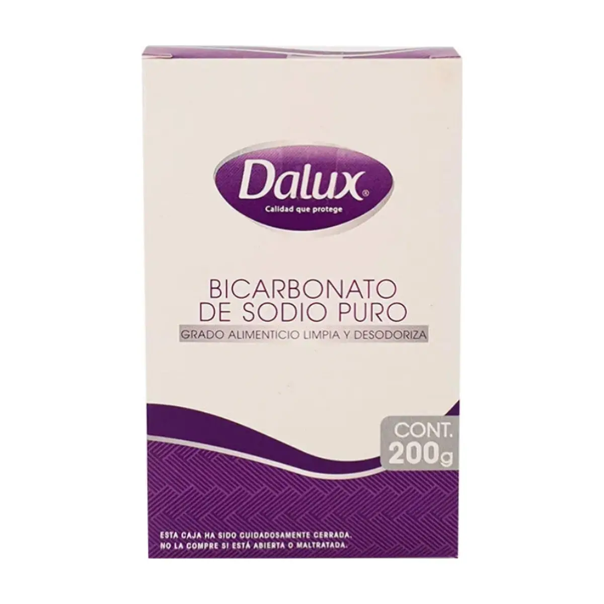 Bicarbonato de sodio puro Dalux (200 g / 7 oz)