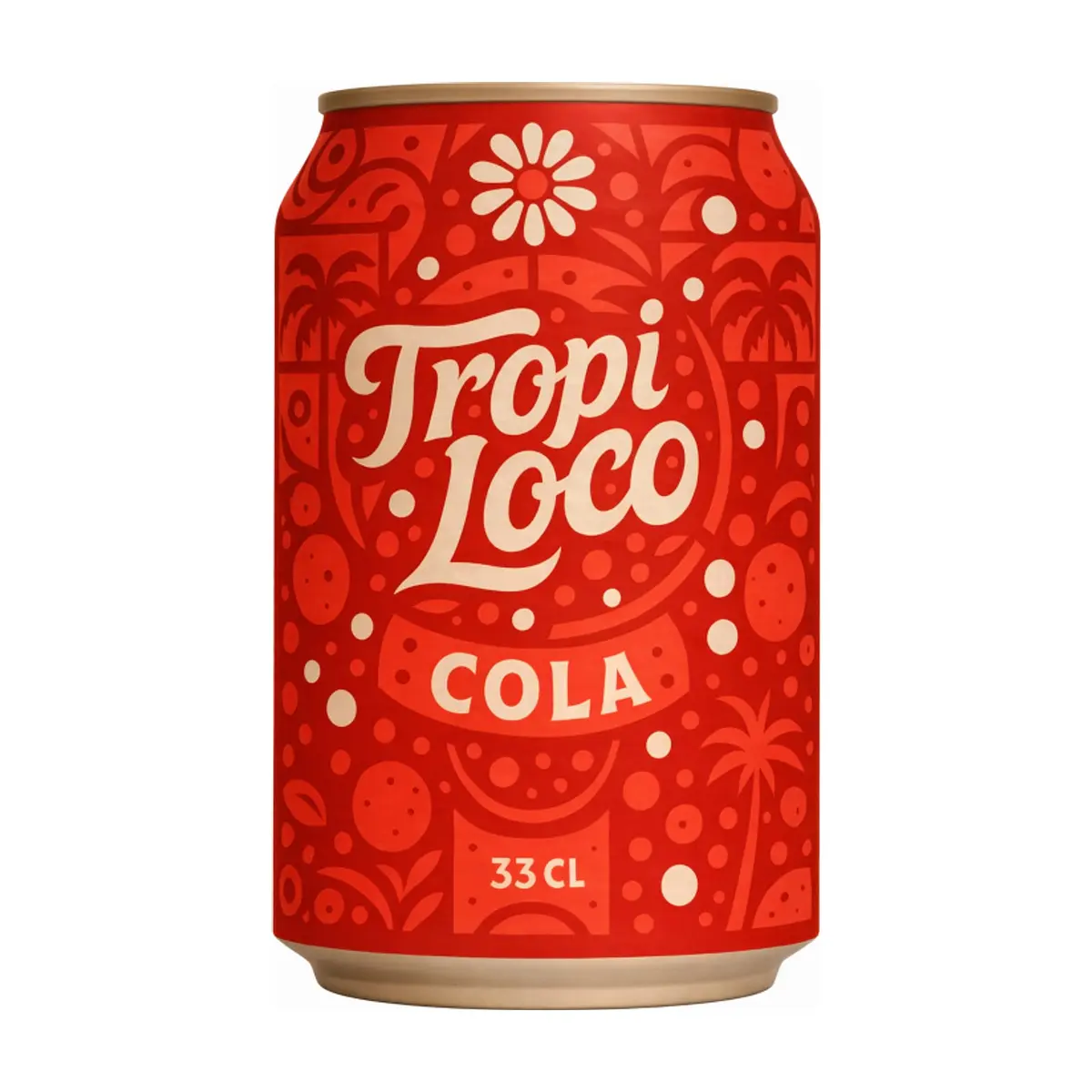 Refresco gaseado de cola Tropi Loco (330 ml) - Imagen 1