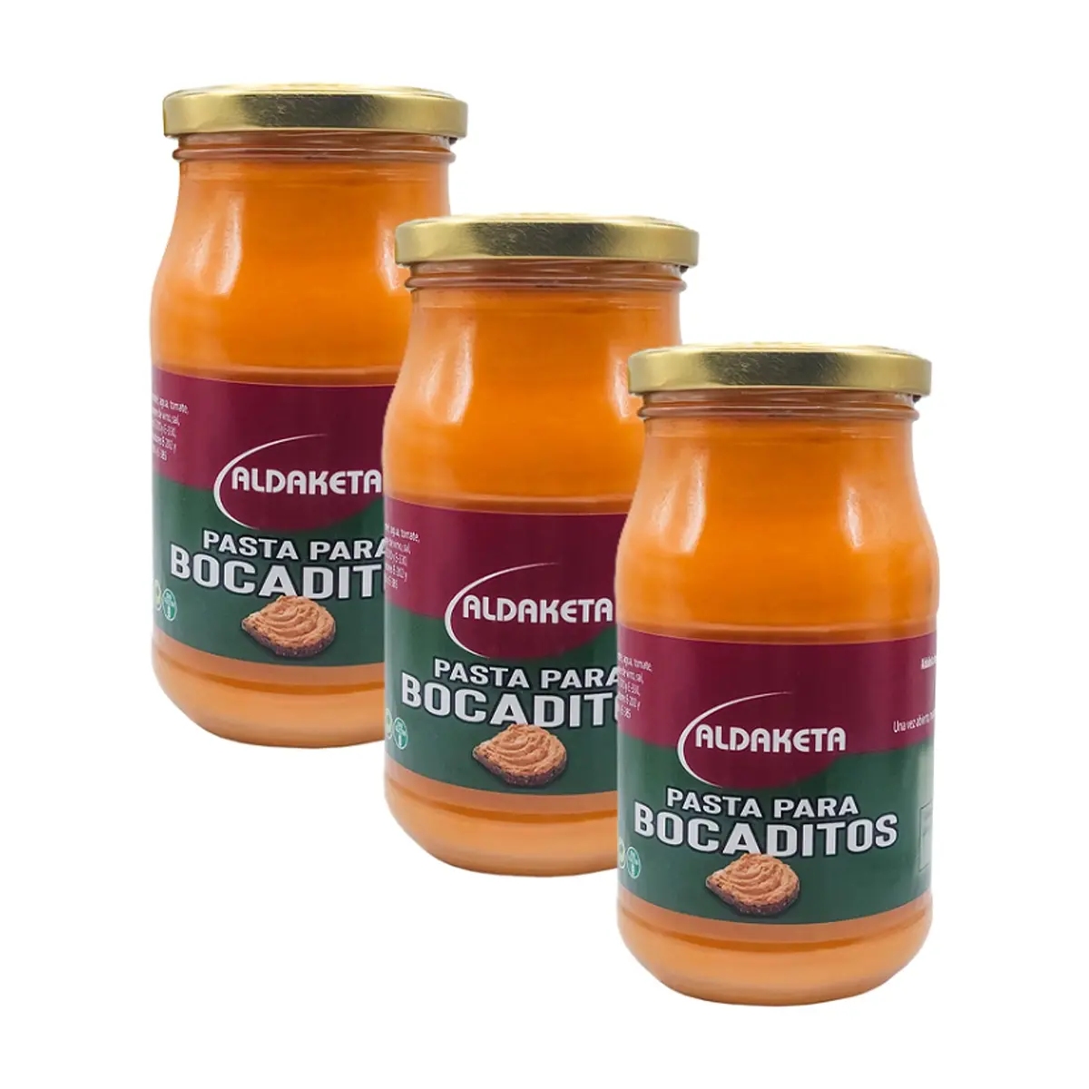 Pasta para bocaditos (3 x 465 ml)