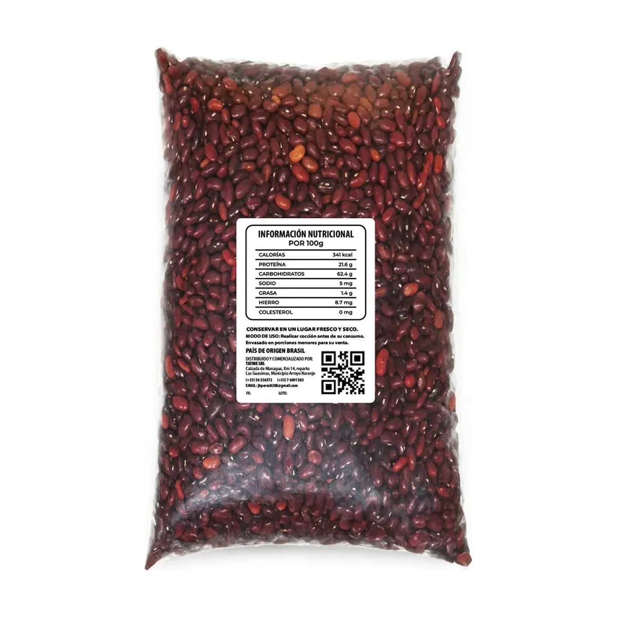 Frijoles colorados Campo Vivo (454 g / 1 lb) - Thumbnail 3