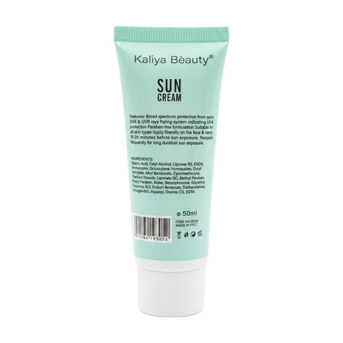 Protector solar con diseño de Barbie y SPF 65+ Kaliya Beauty (50 ml) - Thumbnail 2