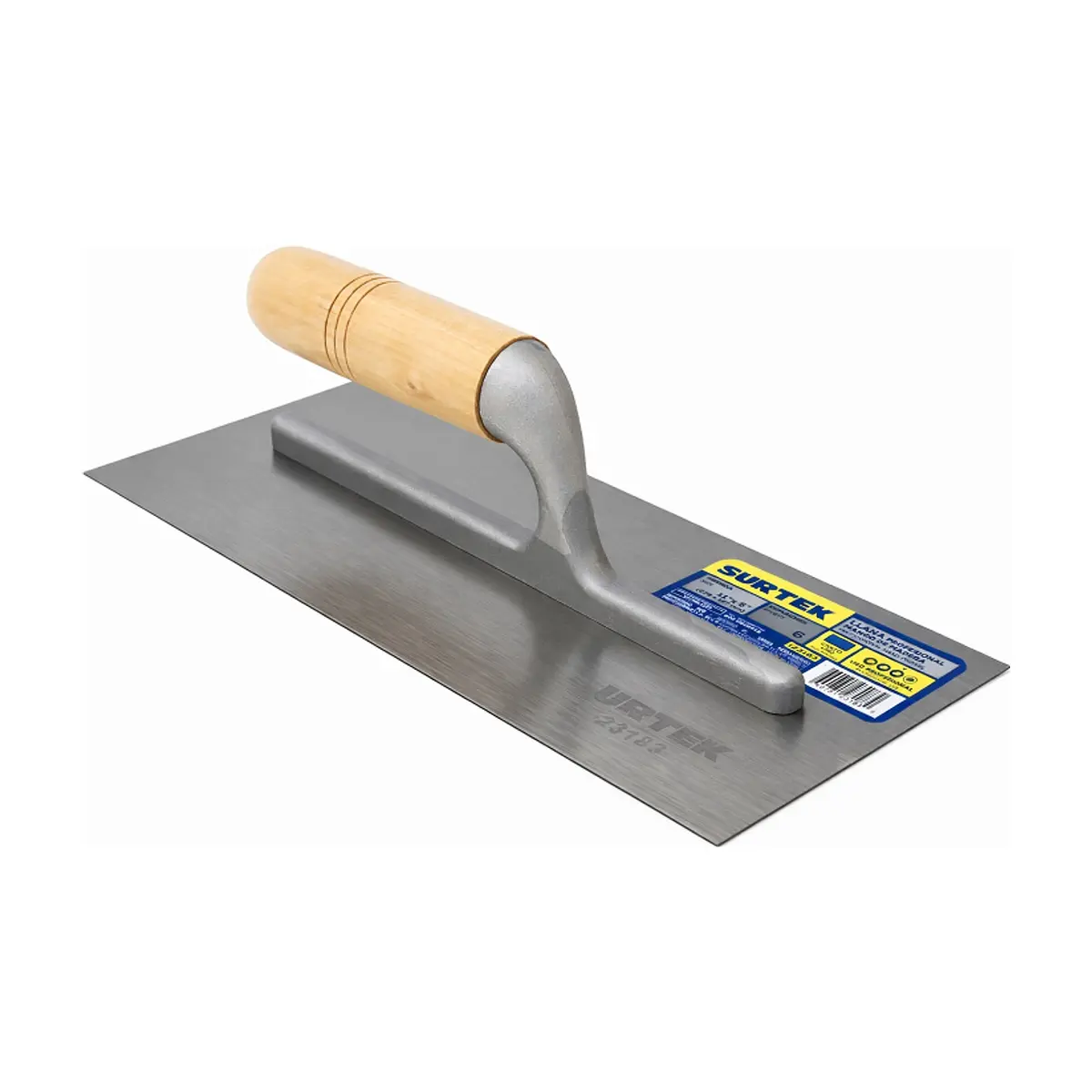 Llana profesional con mango de madera 11" x 5" 123183 Surtek - Thumbnail 2
