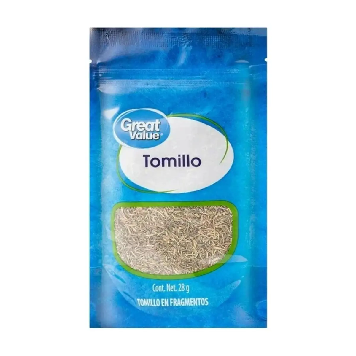 Tomillo en fragmentos Great Value (28 g)