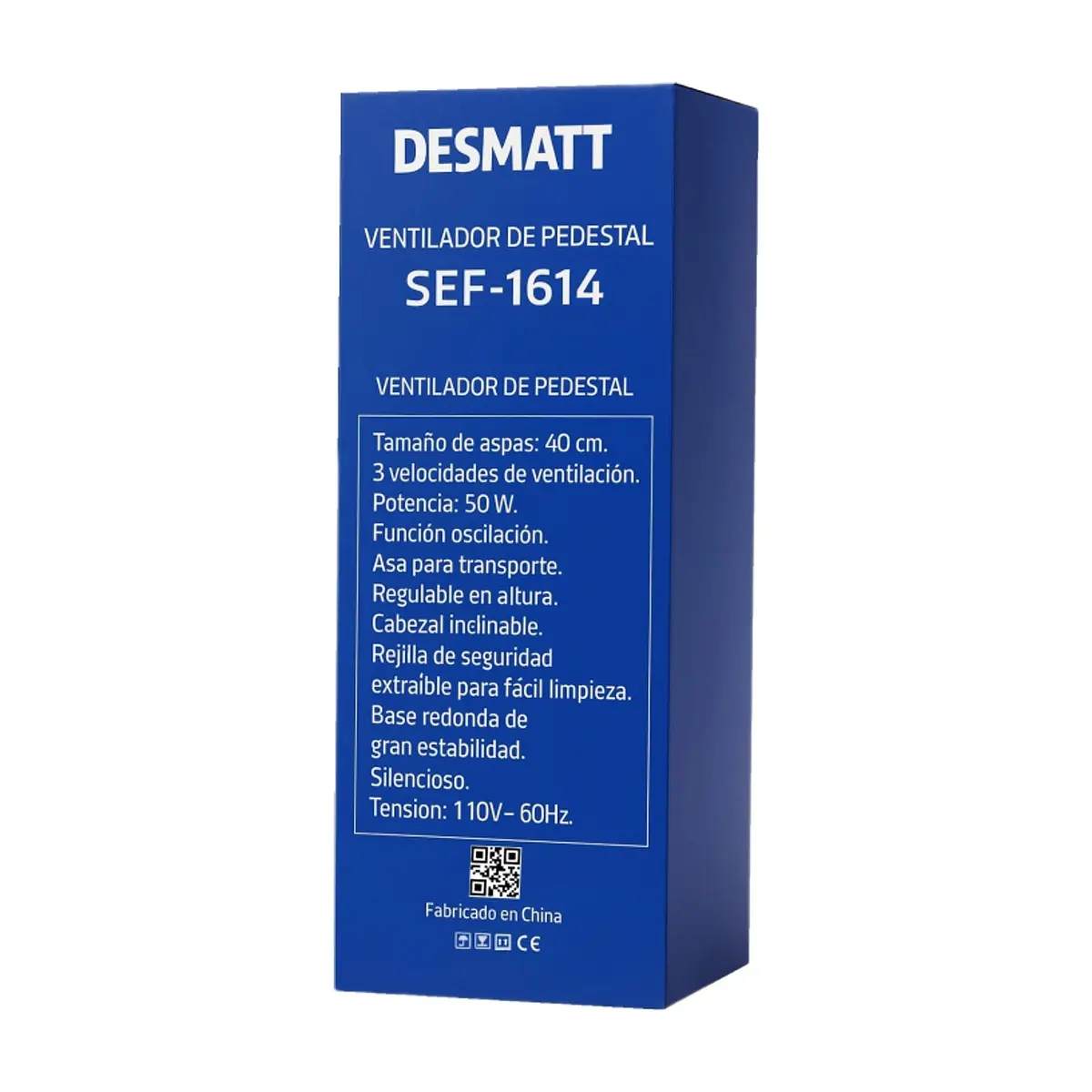 Ventilador de pedestal Desmatt SEF-1614 - Thumbnail 4