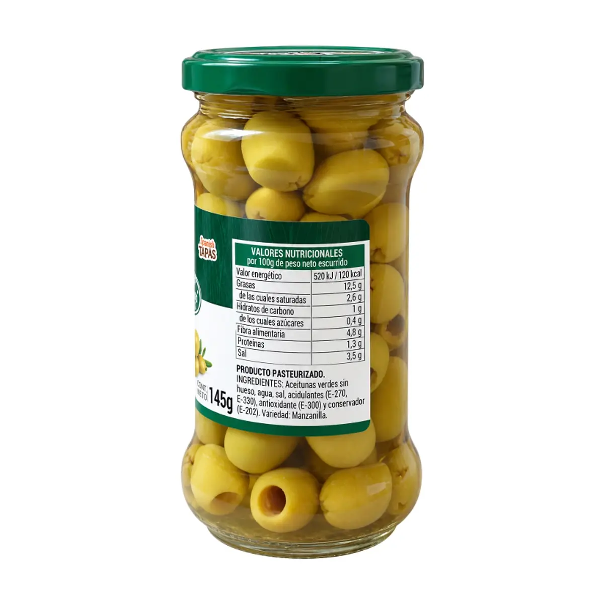 Aceitunas verdes sin hueso Vima Foods (290 g / 10.22 oz) - Thumbnail 2