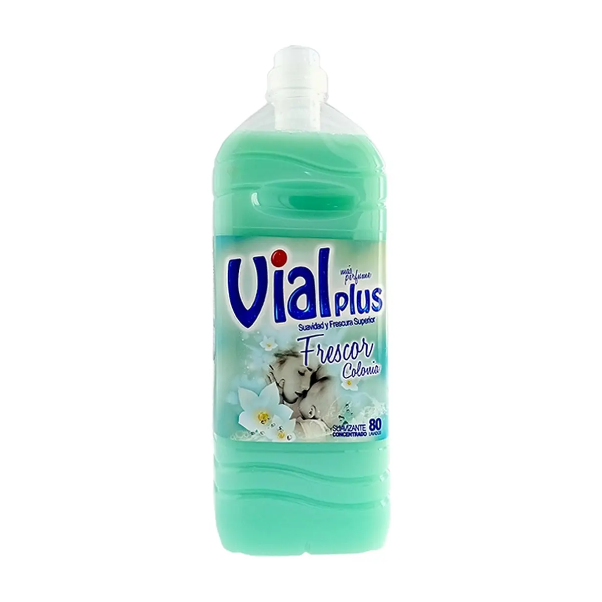 Suavizante concentrado frescor colonia para ropa Vial plus (2 L)