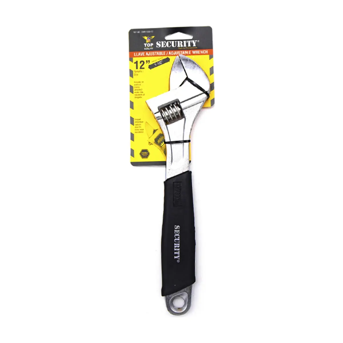 Llave de ajuste de 12" Security