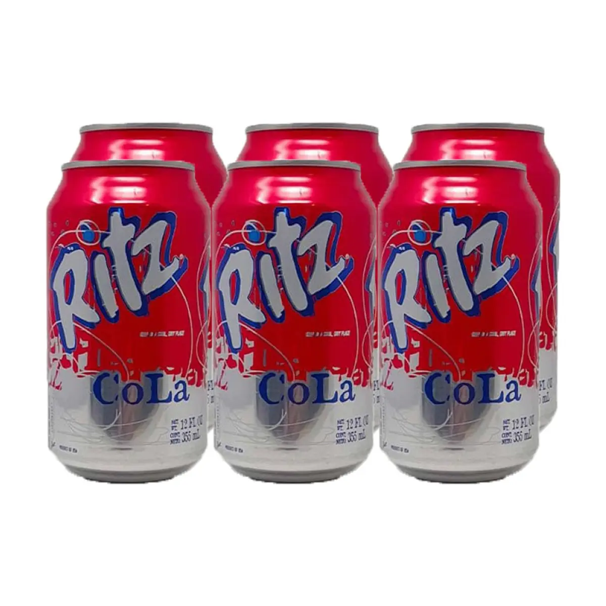 Refresco gaseado sabor cola Ritz (6 x 355 ml)