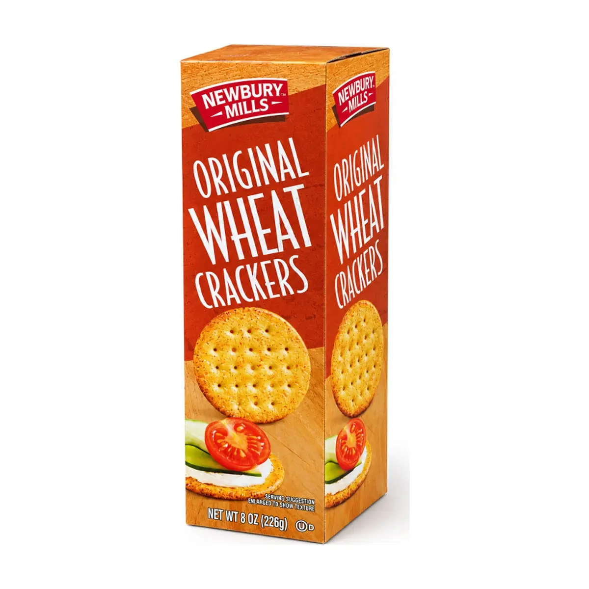 Galletas de trigo originales Newbury Mills (226 g / 8 oz)