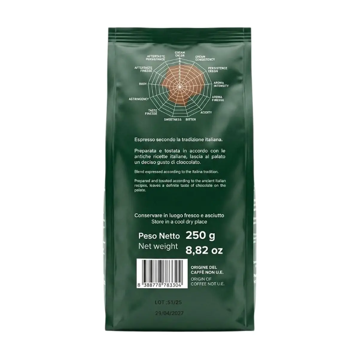 Café molido Premium Black Soul (250 g / 8.82 oz) - Thumbnail 2