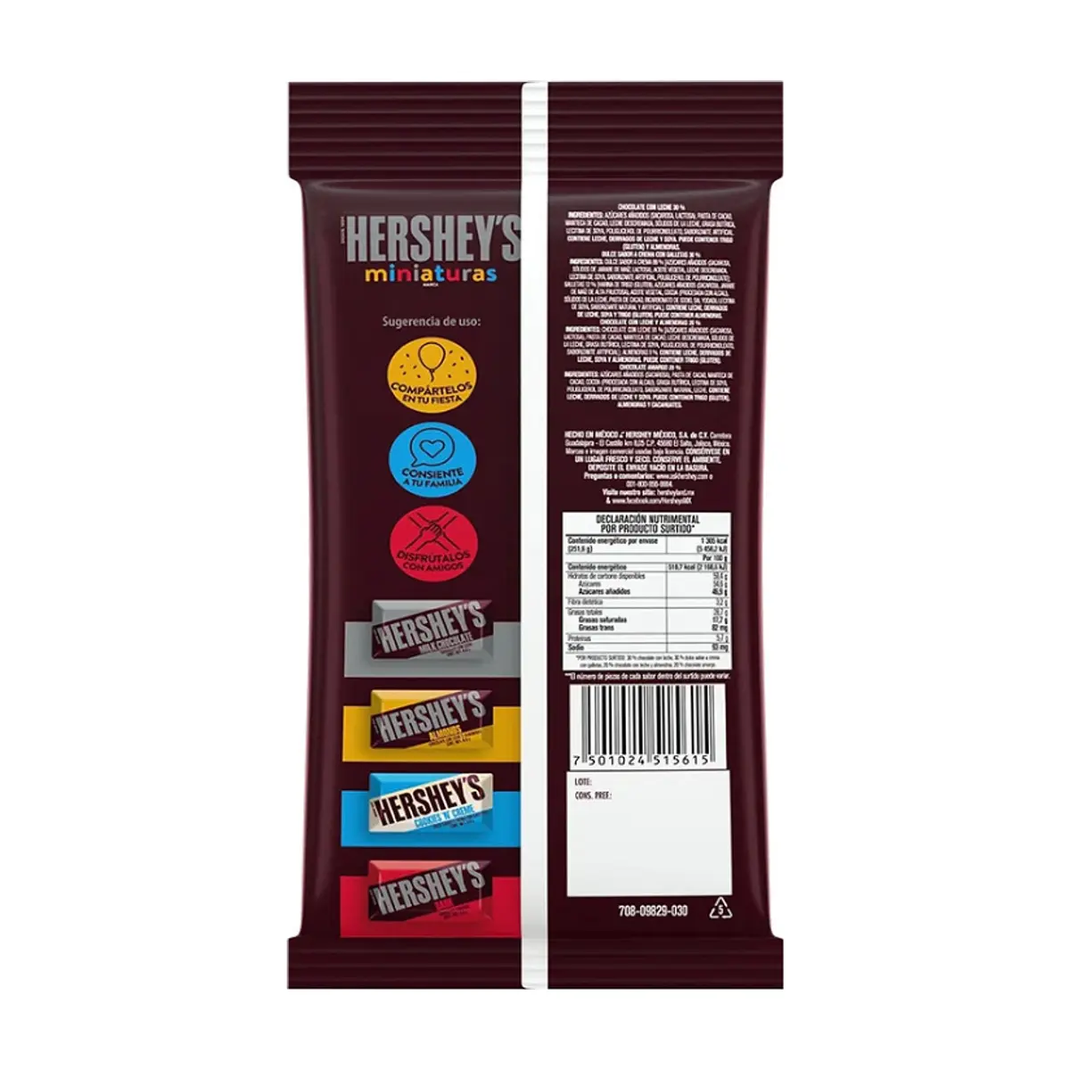 Surtido miniaturas de chocolates Hershey's (251.6 g / 8.8 oz) - Miniatura 4