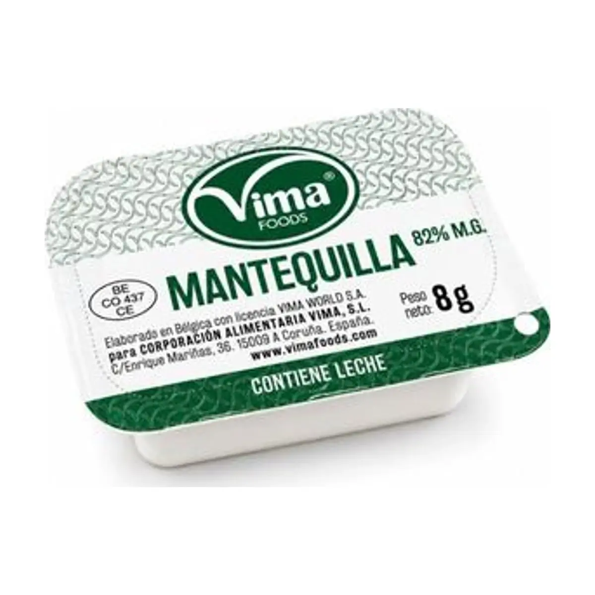 Mantequilla Sin Sal (8g) VIMA
