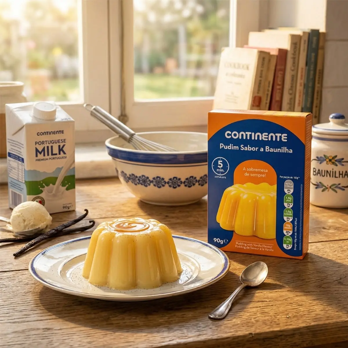 Pudín de vainilla Continente (90 g / 3.17 oz) - Thumbnail 4