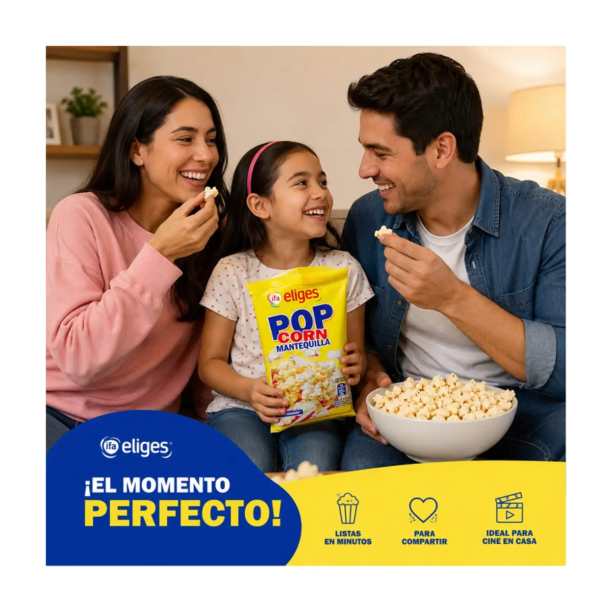 Rositas de maíz para microondas Ifa Eliges (3 x 100 g / 3.53 oz) - Thumbnail 4