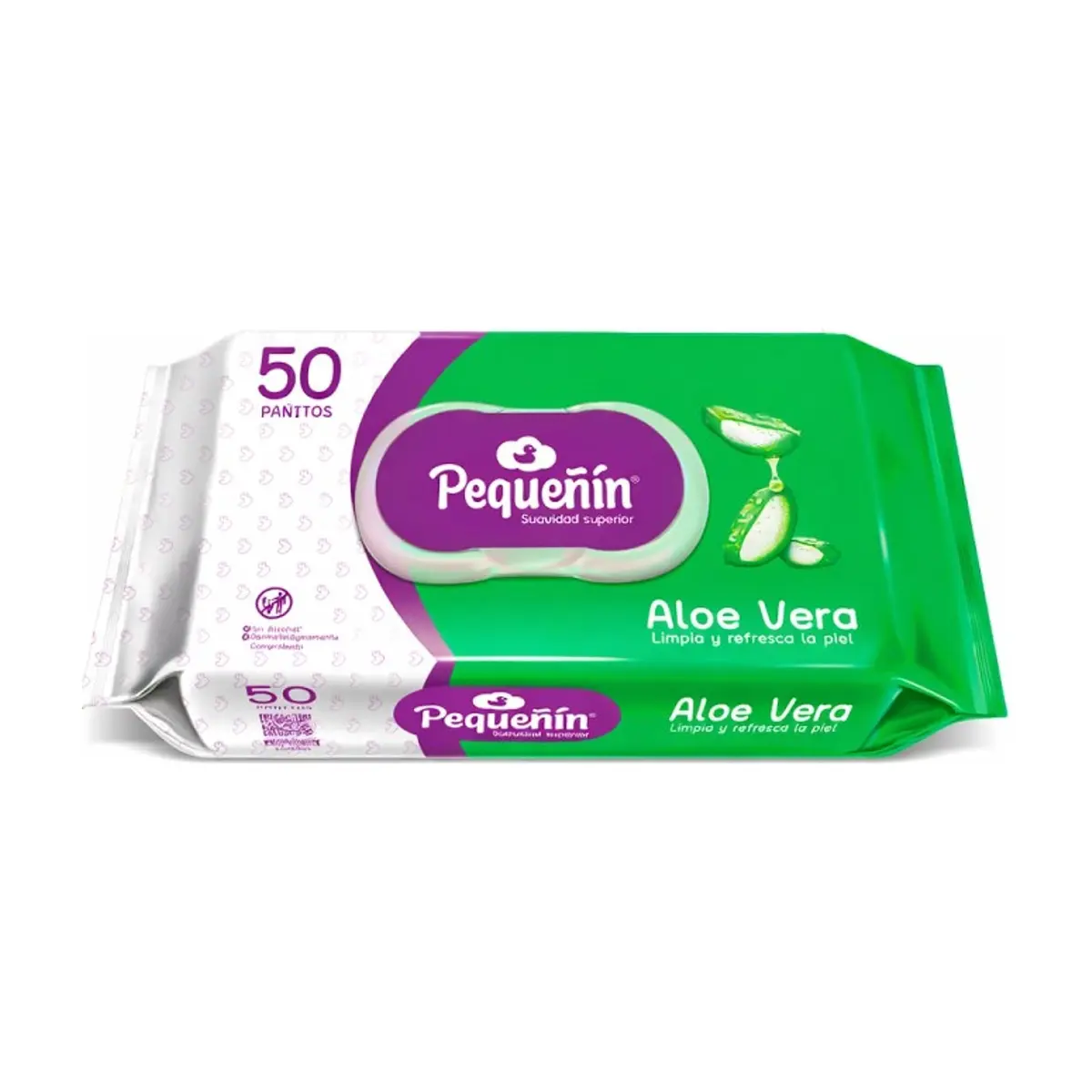 Bolsa de Toallitas Húmedas (50 u) PEQUEÑIN - Imagen 1