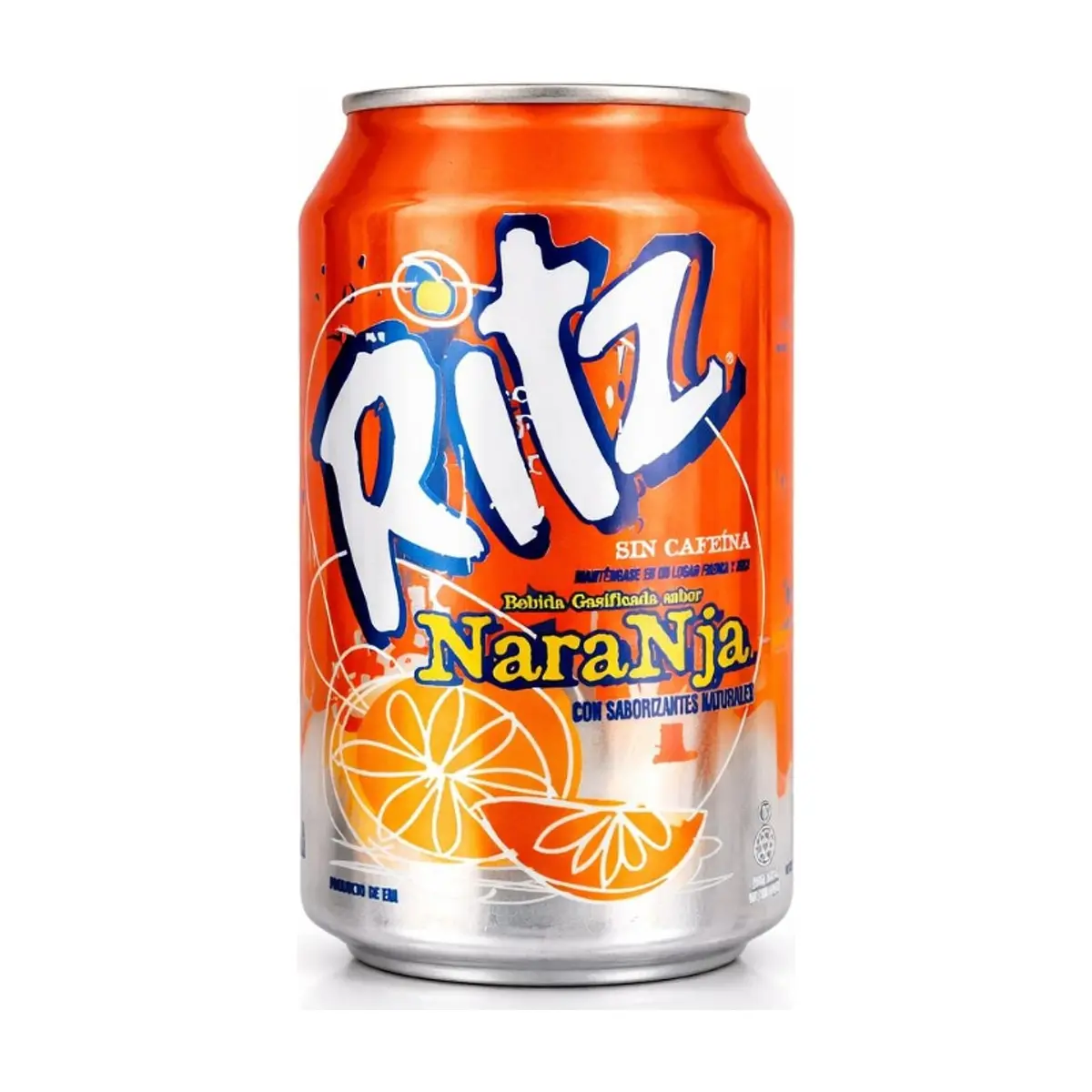 Refresco gaseado sabor naranja Ritz (355 ml / 12 oz)