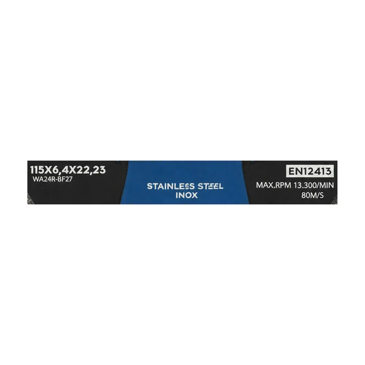 Disco de corte de acero 115 x 6.4 x 22.23 mm 80 m/s Sparkflex Performance - Miniatura 2