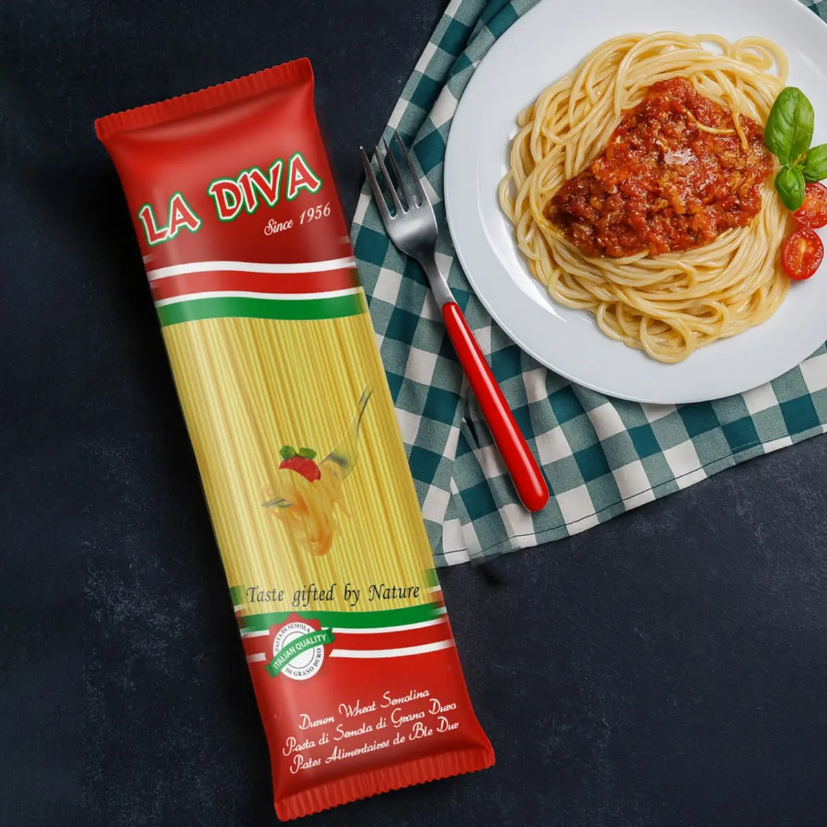Espaguetis La Diva (3 x 500 g / 1.1 lb) - Thumbnail 5
