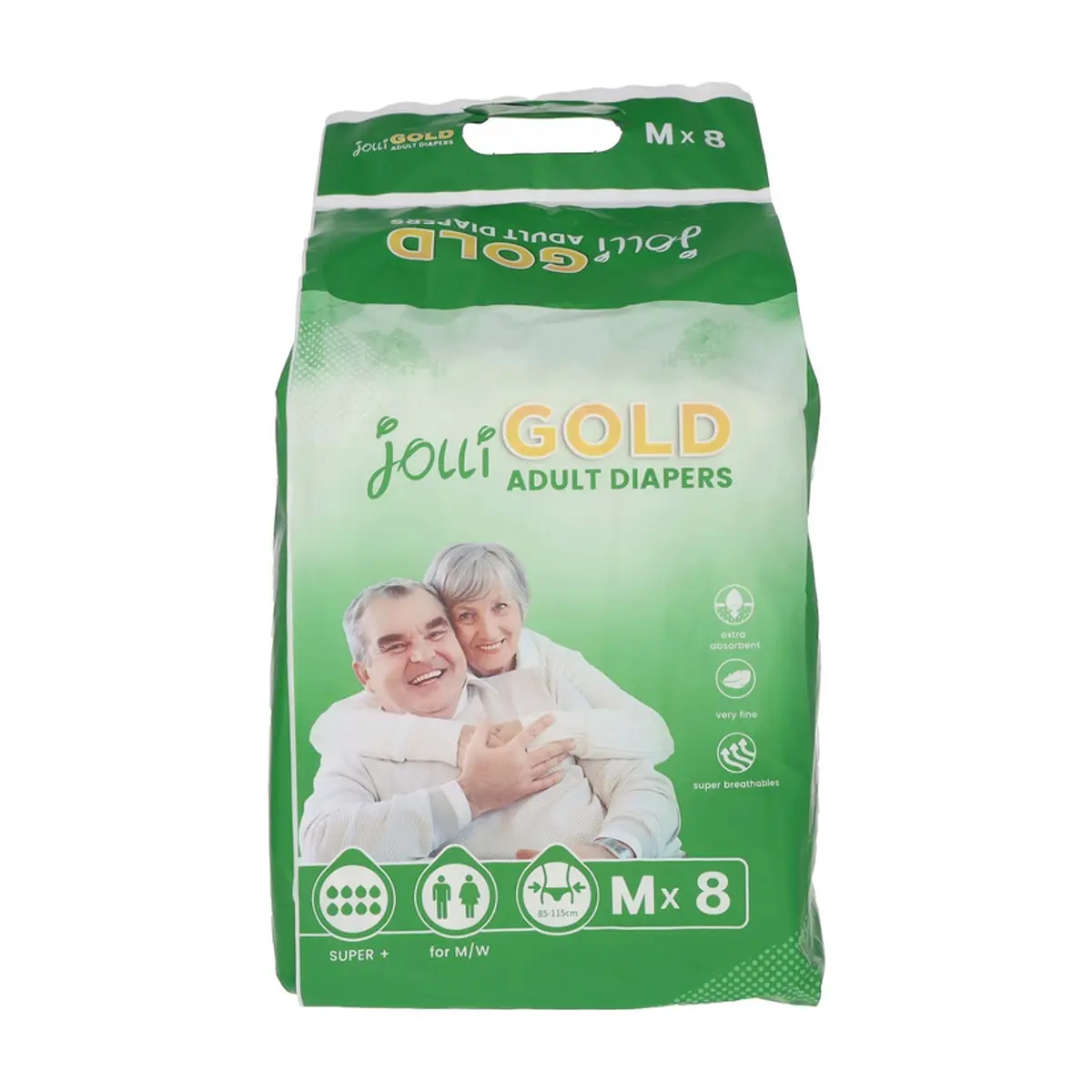 Pañales para adultos talla M Jolli Gold (8 U)