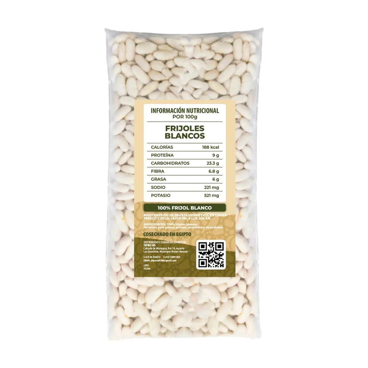 Frijoles blancos Campo Vivo (500 g / 1.1 lb) - Thumbnail 3