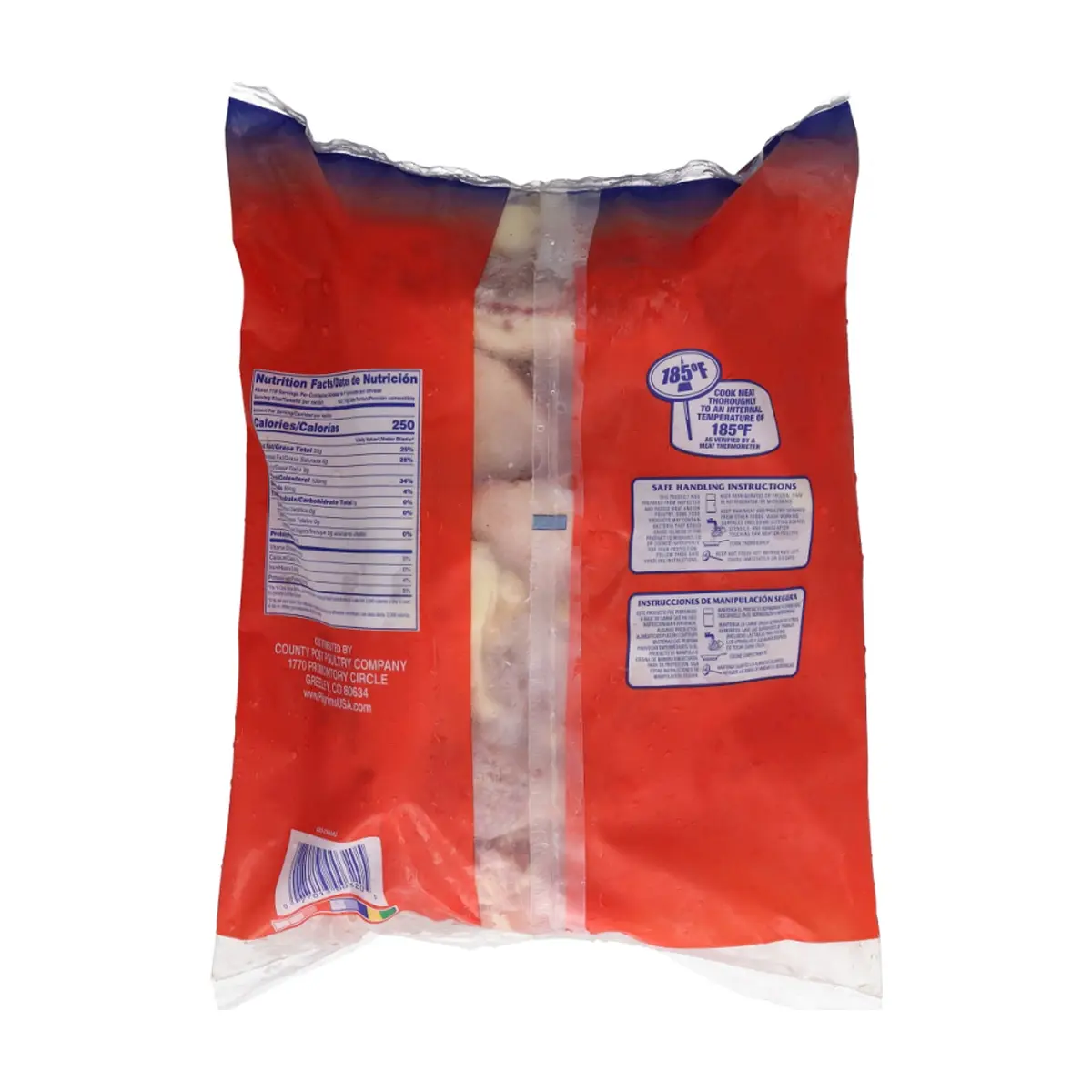 Cuartos traseros de pollo County Post (4.54 kg / 10 lb) - Miniatura 3