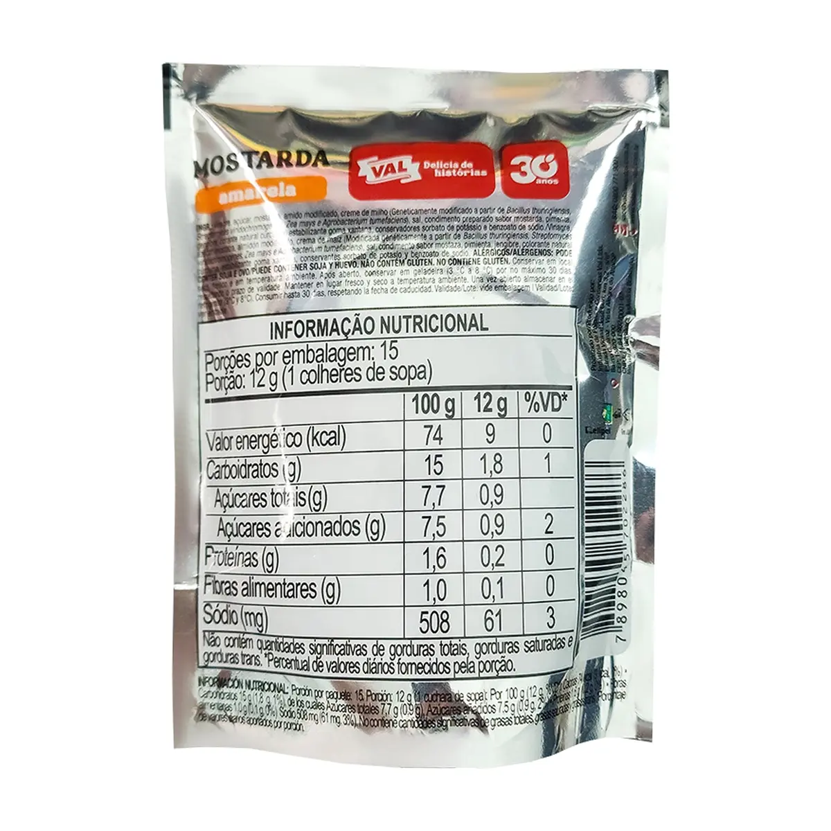 Mostaza amarilla Val (180 g / 6.35 oz) - Thumbnail 2