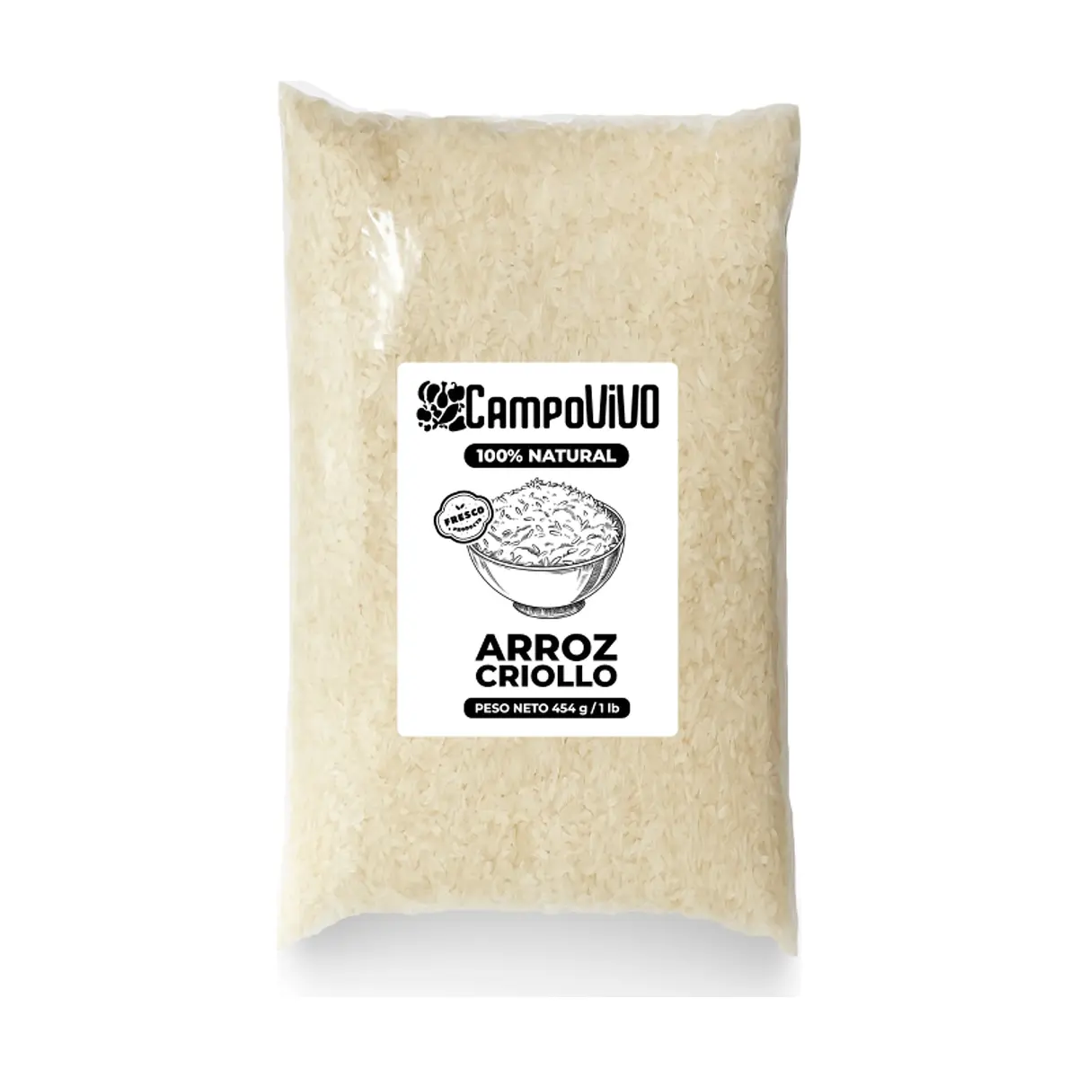 Arroz criollo Campo Vivo (454 g / 1 lb)