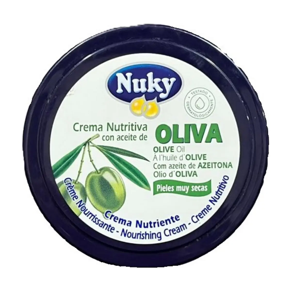 Crema nutritiva con aceite de oliva Nuky (200 ml) - Thumbnail 7