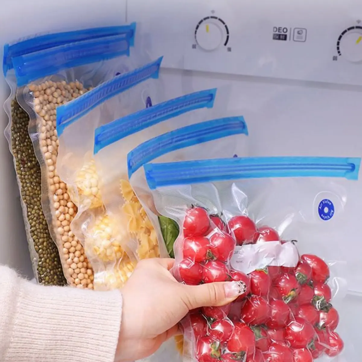 Bolsa para congelador de 3.78 L con cierre deslizable Smart Choice (6 U) - Thumbnail 3