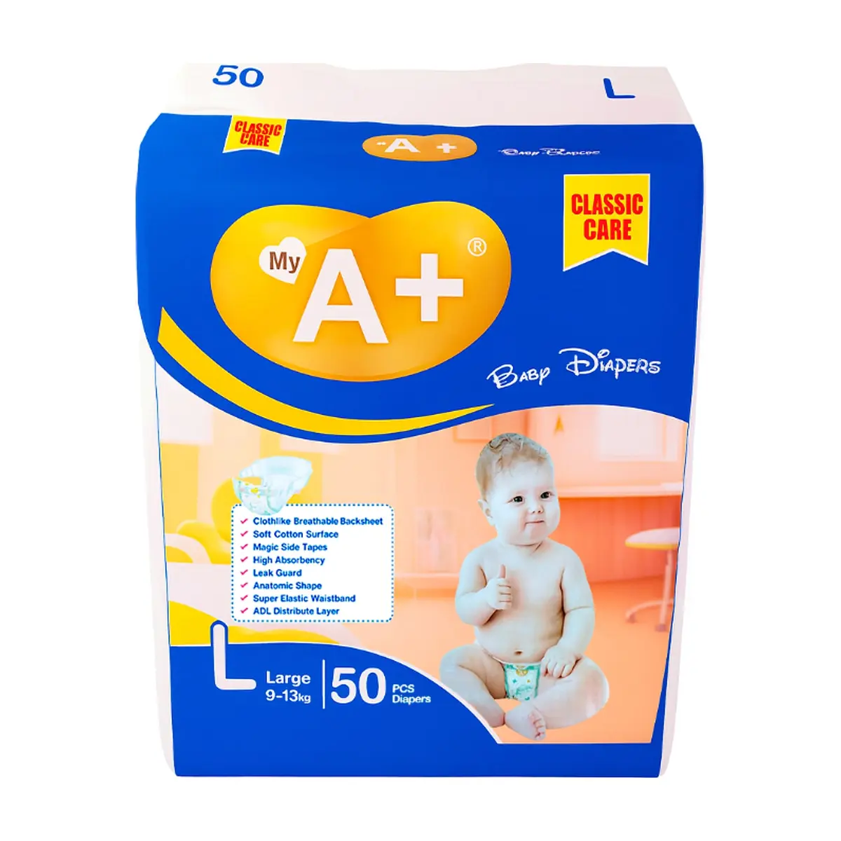 Pañales desechables - culeros - para bebé etapa 3 - Talla L (50 U) - Miniatura 7