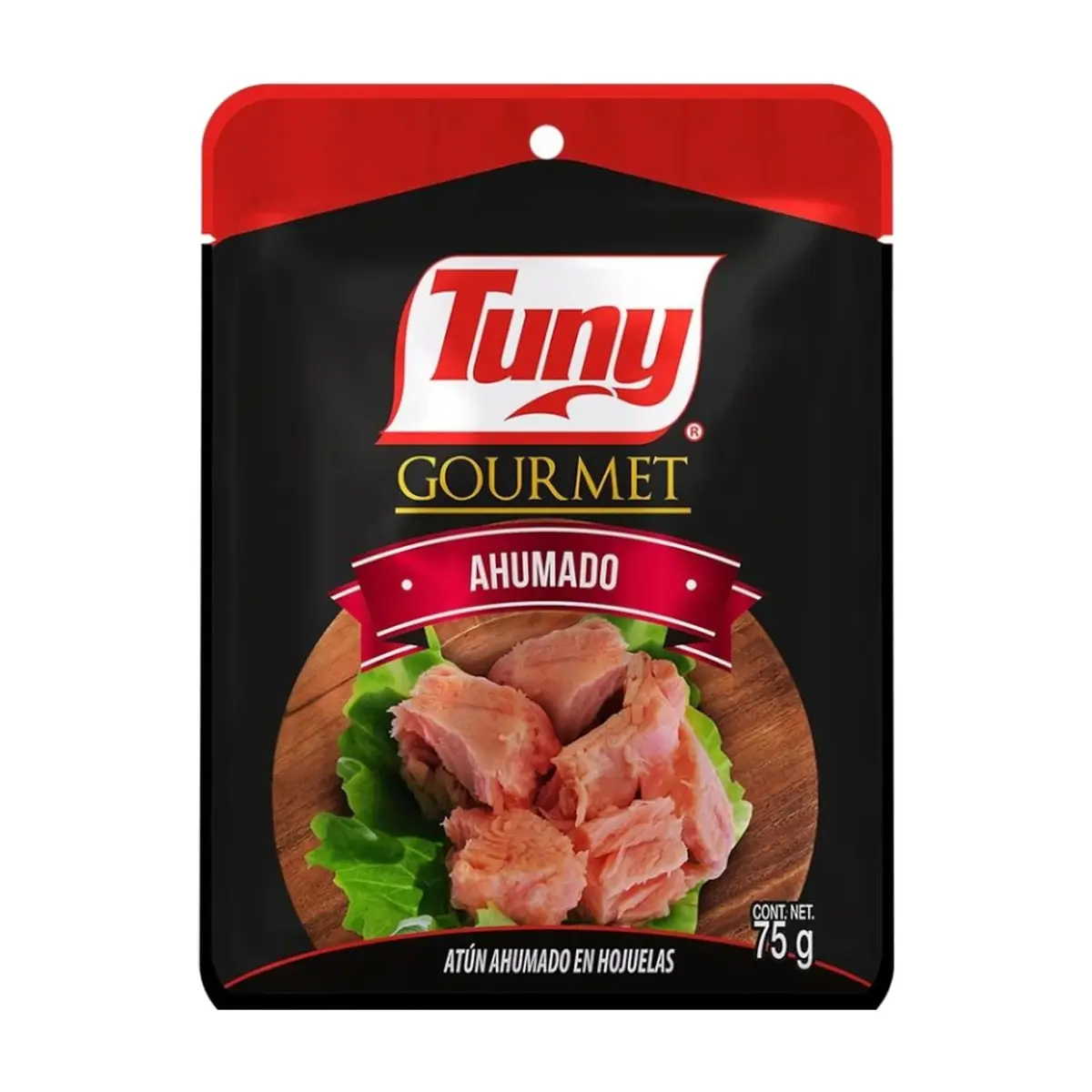 Atún ahumado en trozos gourmet Tuny (75 g / 2.64 oz) - Imagen 1