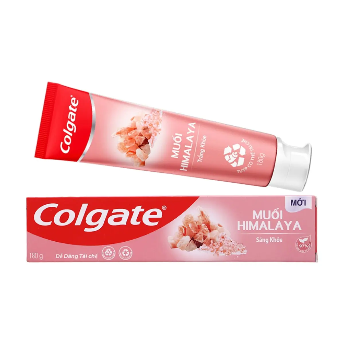Pasta dental sal de Himalaya Healthy White Colgate (180 g / 6.34 oz) - Thumbnail 5