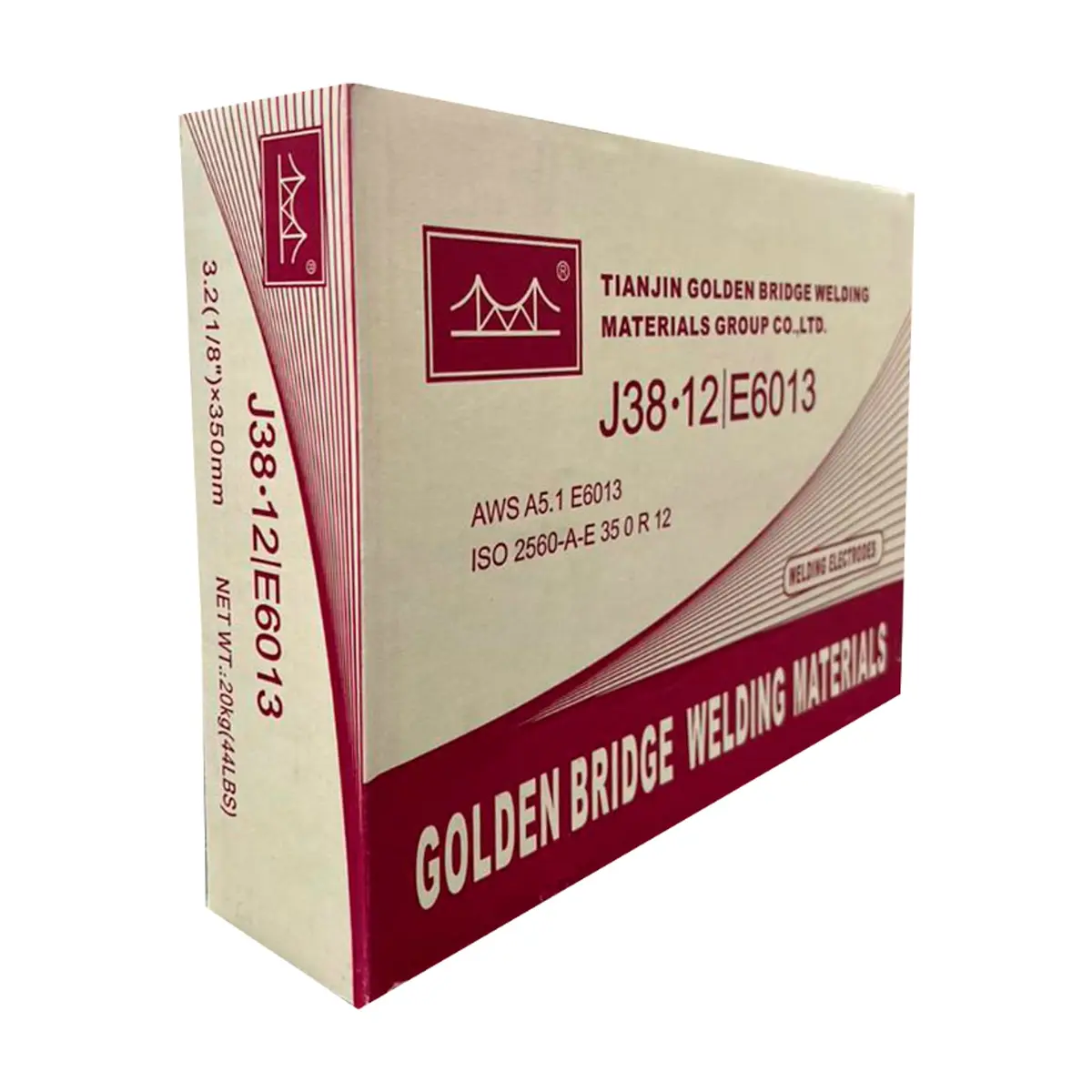 Electrodos de soldadura Golden Bridge E6013 (20 kg / 44 lb) - Thumbnail 2