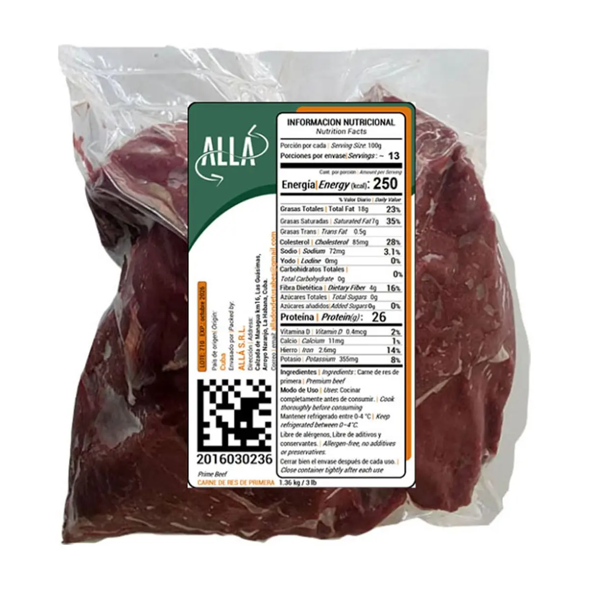 Carne de res de primera ALLÁ (1.36 kg / 3 lb) - Miniatura 8