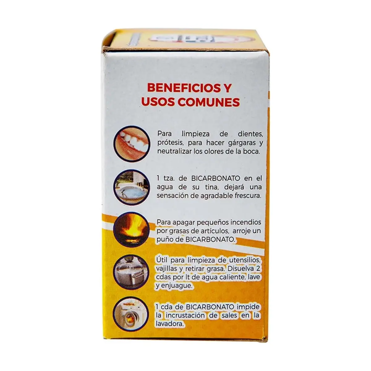 Bicarbonato de sodio puro BCP (100 g / 3.53 oz) - Miniatura 2
