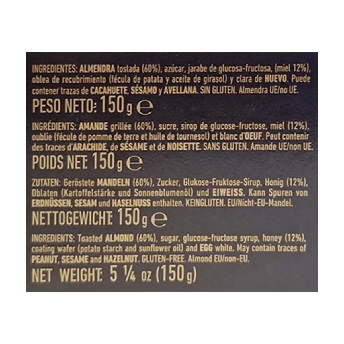 Turrón de Alicante La Joya (150 g / 5.29 oz) - Miniatura 3