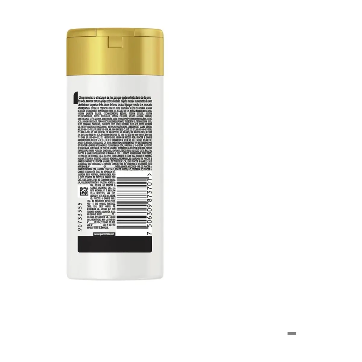 Champú y acondicionador rizos definidos 2 en 1 Pantene (100 ml) - Thumbnail 5
